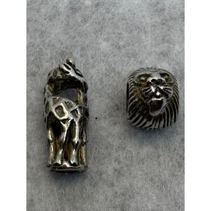 Authentic Trollbeads Giraffe Charm with lion